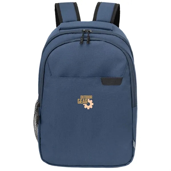 Recycled heather backpack with 13.5" laptop sleeve and two organizer pockets.... from ASI 39552 BEL Promo