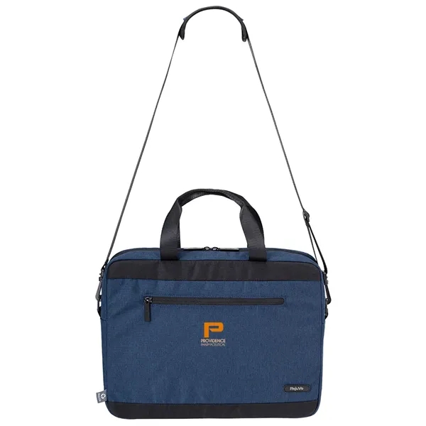 16" laptop briefcase bag with front zippered pocket and back webbing.... from ASI 39552 BEL Promo