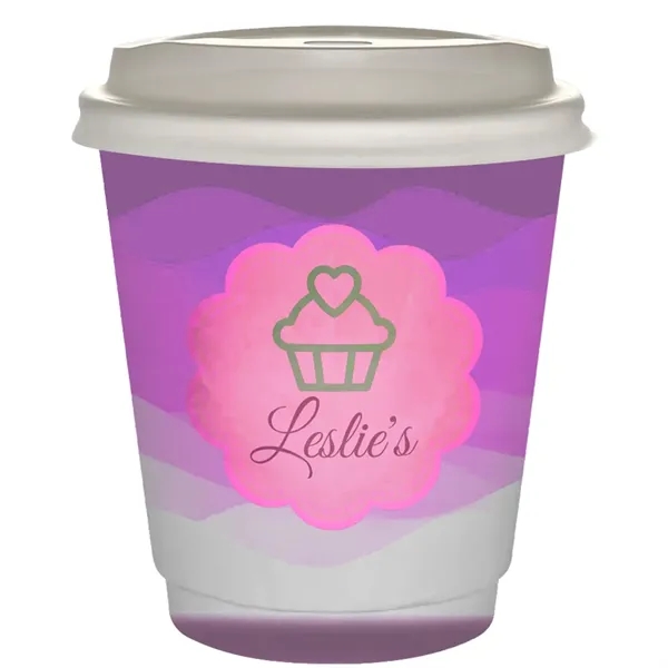 10 oz. insulated paper cup with lid.... from ASI 39552 BEL Promo