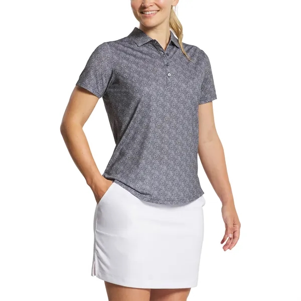 Women's Short Sleeve Shirt. Moisture Wicking, Anti-Microbial, Collar, 4-Way Stretch, Machine... from ASI 38120 Ball Pro / Diversified Quality Kitchenware / Branded Apparel Designs