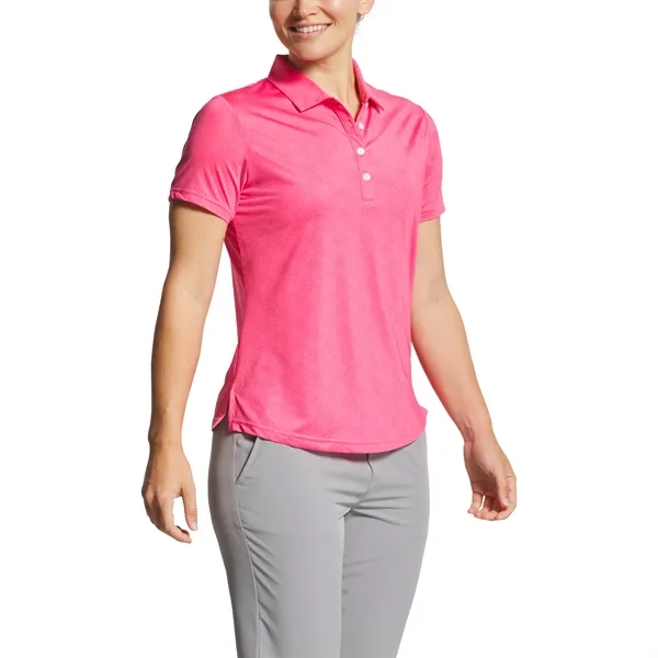 Women's Short Sleeve Shirt. Moisture Wicking, Anti-Microbial, Collar, 4-Way Stretch, Machine... from ASI 38120 Ball Pro / Diversified Quality Kitchenware / Branded Apparel Designs