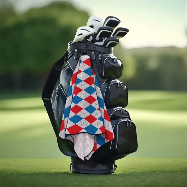 17" x 40" waffle towel features edge-to-edge sublimation and an optional... from ASI 73520 Neet Feet / Kanata Towel