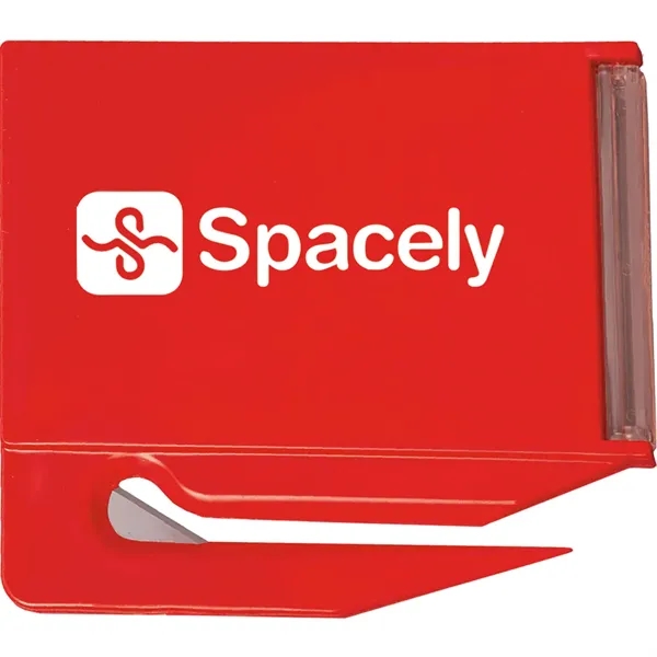 Letter opener measuring 3 7/8" x 3 3/8" in white or... from ASI 54100 Fields Manufacturing Inc / TargetLine®