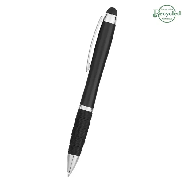 Twist-action pen with a light, stylus, and rubber grip for better... from ASI 61125 Hit Promotional Products / Hit®