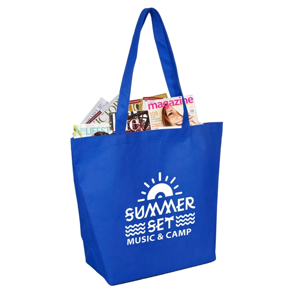 15" x 12" x 5" 80GSM non-woven polypropylene tote bag with... from ASI 62660 Innovation Line