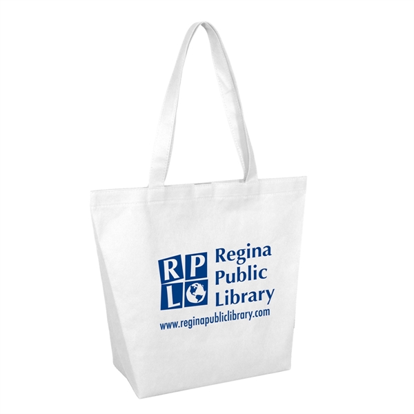 15" x 12" x 5" 80GSM non-woven polypropylene tote bag with... from ASI 62660 Innovation Line