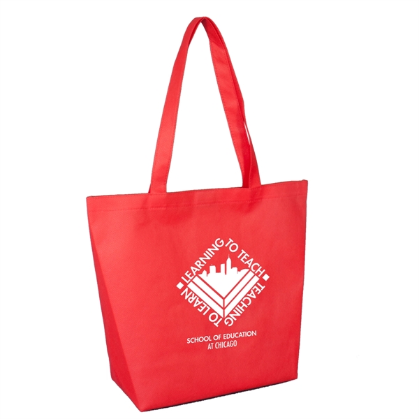 15" x 12" x 5" 80GSM non-woven polypropylene tote bag with... from ASI 62660 Innovation Line