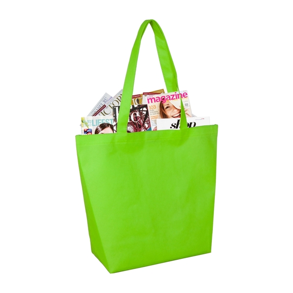 15" x 12" x 5" 80GSM non-woven polypropylene tote bag with... from ASI 62660 Innovation Line