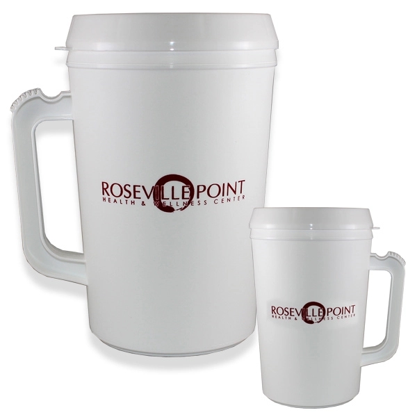 Thermal travel mug with matte finish.... from ASI 35745 American Zebra Line/AZL