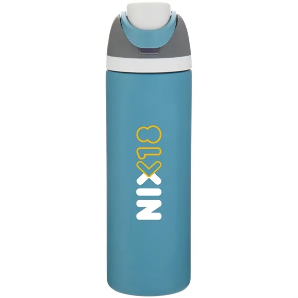 24 oz double wall 18/8 stainless steel thermal bottle with copper... from ASI 51197 ETS Express, LLC