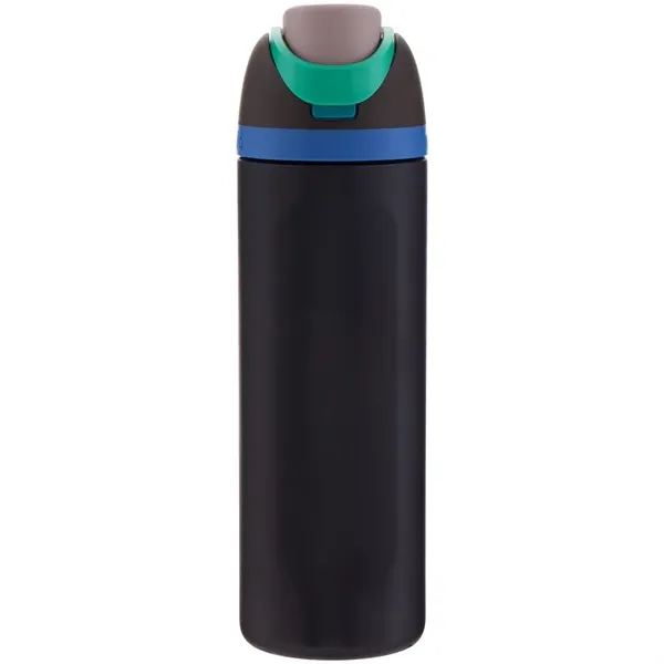 24 oz double wall 18/8 stainless steel thermal bottle with copper... from ASI 51197 ETS Express, LLC