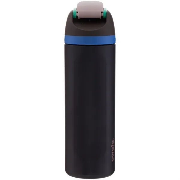 24 oz double wall 18/8 stainless steel thermal bottle with copper... from ASI 51197 ETS Express, LLC