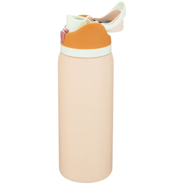 32 oz double wall 18/8 stainless steel thermal bottle with copper... from ASI 51197 ETS Express, LLC