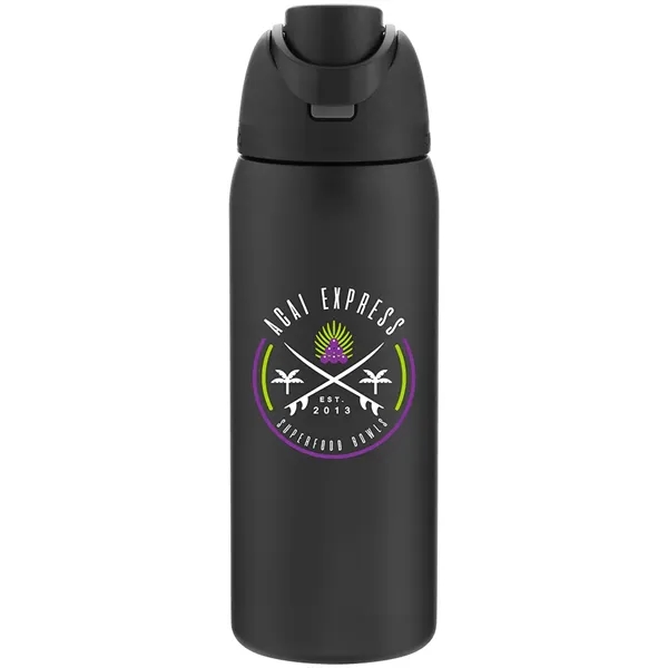 32 oz double wall 18/8 stainless steel thermal bottle with copper... from ASI 51197 ETS Express, LLC