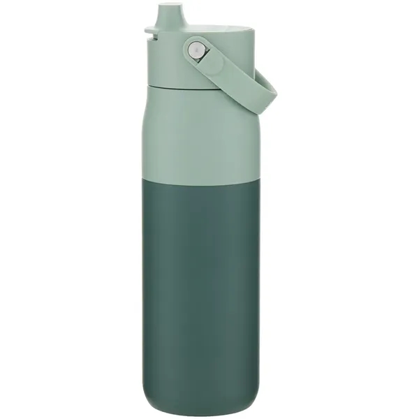 23 oz double wall 18/8 stainless steel bottle with vacuum insulation... from ASI 51197 ETS Express, LLC