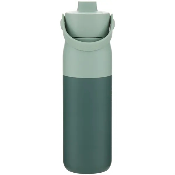 23 oz double wall 18/8 stainless steel bottle with vacuum insulation... from ASI 51197 ETS Express, LLC