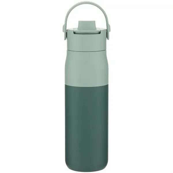23 oz double wall 18/8 stainless steel bottle with vacuum insulation... from ASI 51197 ETS Express, LLC