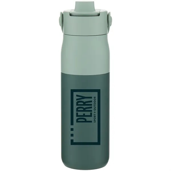 23 oz double wall 18/8 stainless steel bottle with vacuum insulation... from ASI 51197 ETS Express, LLC