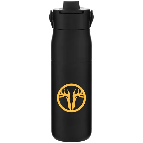 23 oz double wall 18/8 stainless steel bottle with vacuum insulation... from ASI 51197 ETS Express, LLC