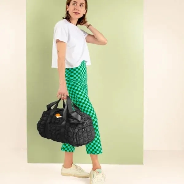 Holdall Bag - Cloud Quilted Nylon - 18.5" x 9.5" x... from ASI 74710 Numo