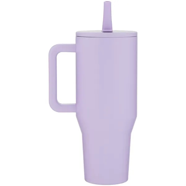 40 oz double wall 18/8 stainless steel thermal tumbler with copper... from ASI 51197 ETS Express, LLC