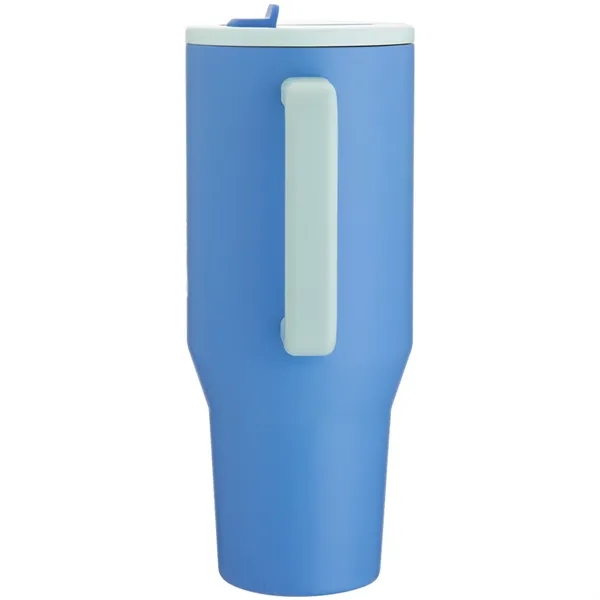 40 oz double wall 18/8 stainless steel thermal tumbler with copper... from ASI 51197 ETS Express, LLC