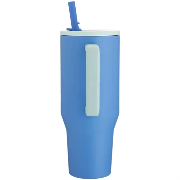 40 oz double wall 18/8 stainless steel thermal tumbler with copper... from ASI 51197 ETS Express, LLC