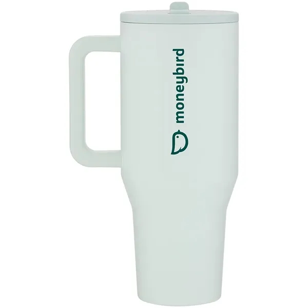 40 oz double wall 18/8 stainless steel thermal tumbler with copper... from ASI 51197 ETS Express, LLC