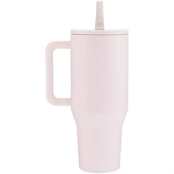 40 oz double wall 18/8 stainless steel thermal tumbler with copper... from ASI 51197 ETS Express, LLC