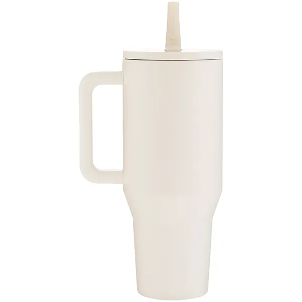 40 oz double wall 18/8 stainless steel thermal tumbler with copper... from ASI 51197 ETS Express, LLC