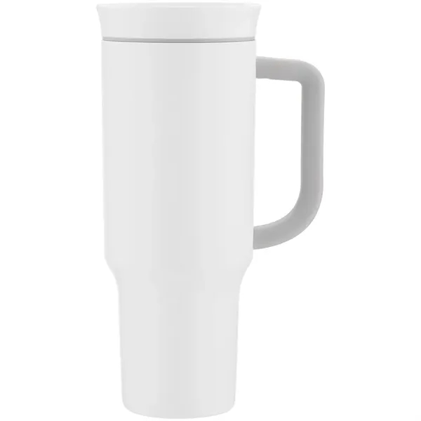 40 oz double wall 18/8 stainless steel thermal bottle with copper... from ASI 51197 ETS Express, LLC