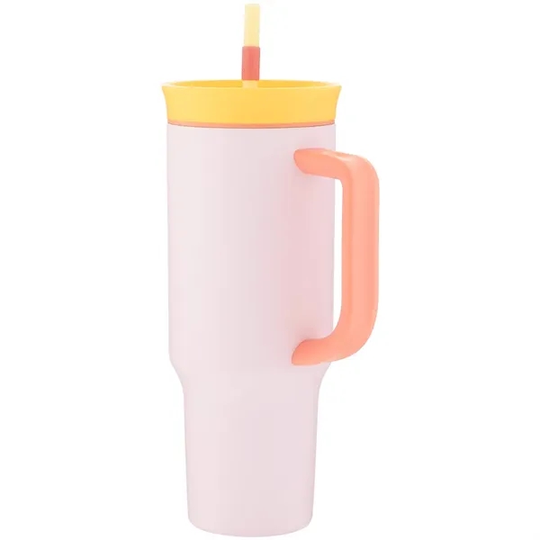 40 oz double wall 18/8 stainless steel thermal bottle with copper... from ASI 51197 ETS Express, LLC