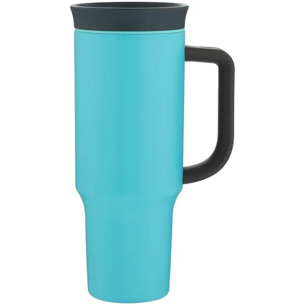 40 oz double wall 18/8 stainless steel thermal bottle with copper... from ASI 51197 ETS Express, LLC