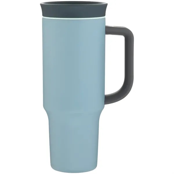 40 oz double wall 18/8 stainless steel thermal bottle with copper... from ASI 51197 ETS Express, LLC