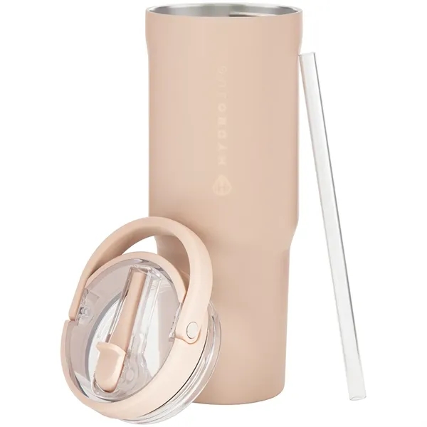 32 oz double wall 18/8 stainless steel thermal mug with copper... from ASI 51197 ETS Express, LLC