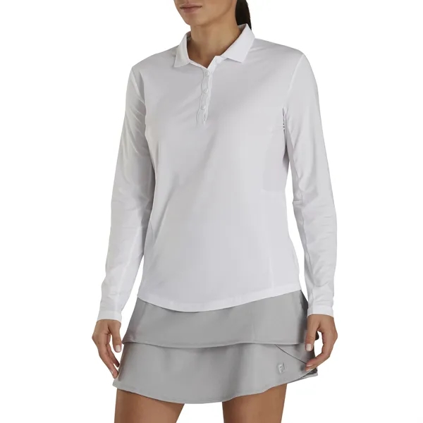 Women's Long Sleeve Sun Protection Shirt. It provides moisture management for... from ASI 38120 Ball Pro / Diversified Quality Kitchenware / Branded Apparel Designs