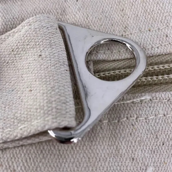 Classic round duffle style with outer pocket,100% 11oz cotton canvas,Box stitch... from ASI 72657 Active Life Promo / Active Life