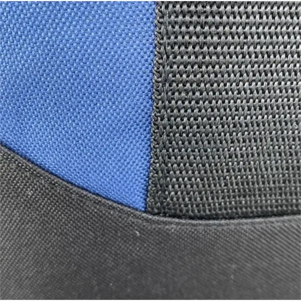 Contrasting black bottom,Black detachable/adjustable strap,Top and side grip handles,Front zipper pocket... from ASI 72657 Active Life Promo / Active Life