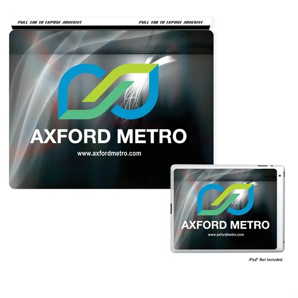 7" x 9" tablet skin with peel-and-stick design.... from ASI 61125 Hit Promotional Products / Hit®