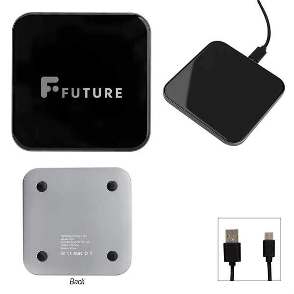 Wireless charging pad with ultra-slim design.... from ASI 61125 Hit Promotional Products / Hit®