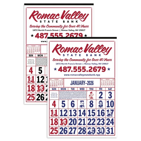 Commercial 12-Sheet Calendar... from ASI 40480 Koozie Group