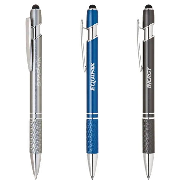 Anodized aluminum ballpoint pen available in several metallic colors with a... from ASI 68190 Lungsal / Lungsal