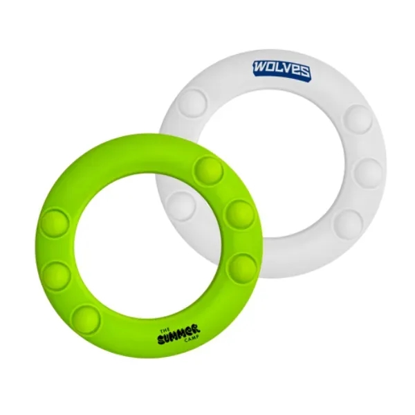 Silicone Wrist Disc with Pop Bubbles... from ASI 55675 Galaxy Balloons Inc