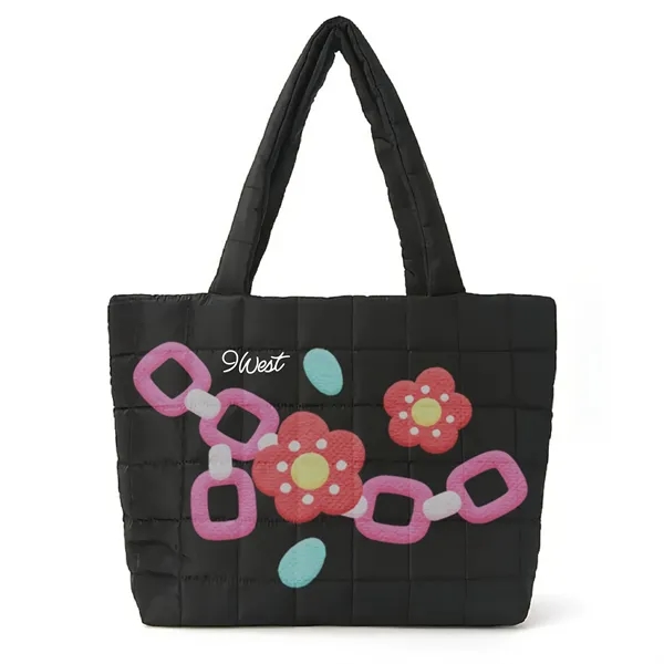 Custom puffy tote.... from ASI 44900 NC Custom (CI/Lanco) / Lanco