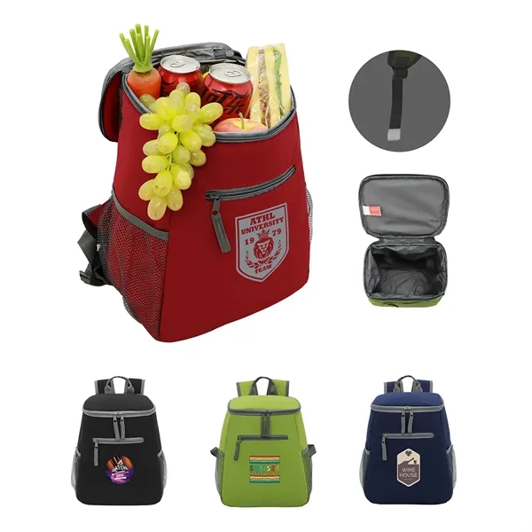 20-Can Polyester Cooler Backpack... from ASI 36730 Ariel Premium Supply Inc