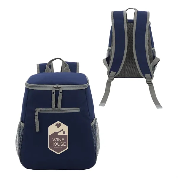 20-Can Polyester Cooler Backpack... from ASI 36730 Ariel Premium Supply Inc