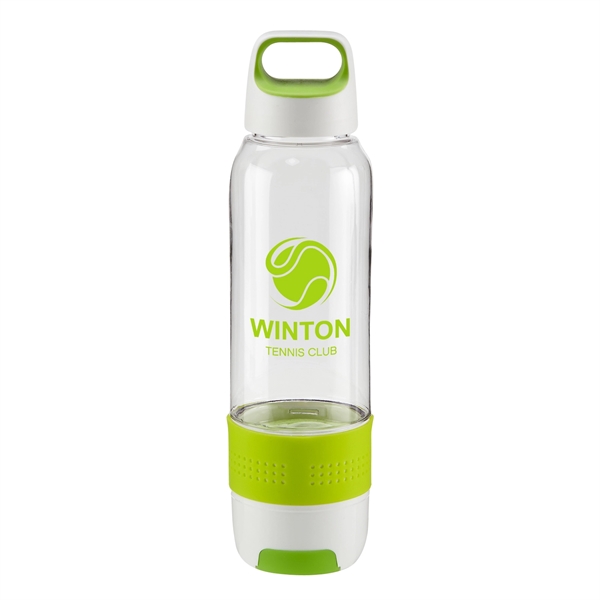 17 oz. Sports Water bottle with wide mouth opening, cooling towel... from ASI 52840 Evans Manufacturing