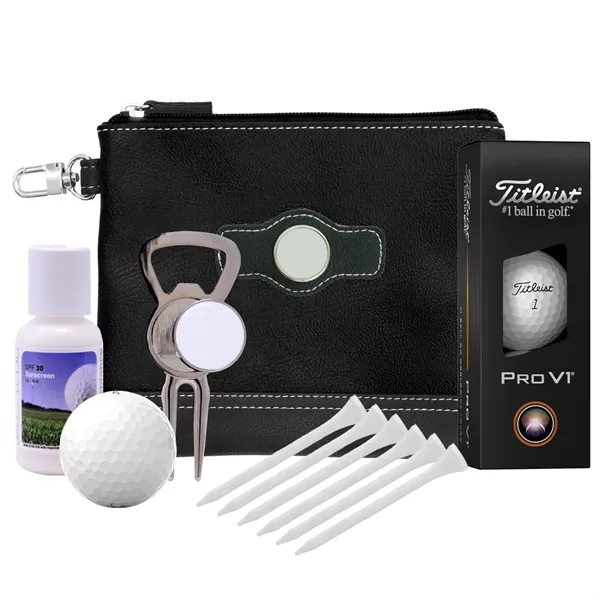 Golf kit with Titlesit Pro V1  balls, a ball marker,... from ASI 38120 Ball Pro / Diversified Quality Kitchenware