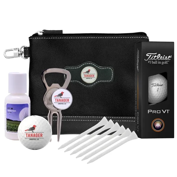 Golf kit with Titlesit Pro V1  balls, a ball marker,... from ASI 38120 Ball Pro / Diversified Quality Kitchenware