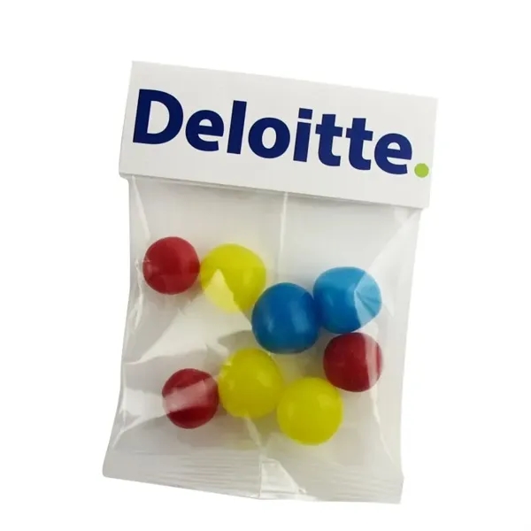 Small Header Bag with Fruit Sours.... from ASI 44900 NC Custom (CI/Lanco) / Chocolate Inn